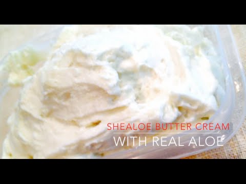 How To Make Shealoe Buttercream (for Hair & Skin)