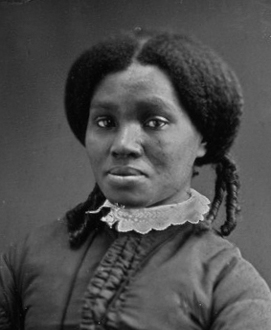 English: Unidentified African American woman w...