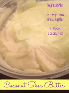 DIY Coconut Shea Butter