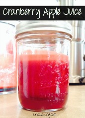 Natural Hair Vitamin | Cranberry Apple Juice