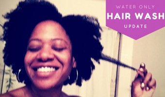 Video: My Water Only Hair Wash Method Update | The First 40-Days